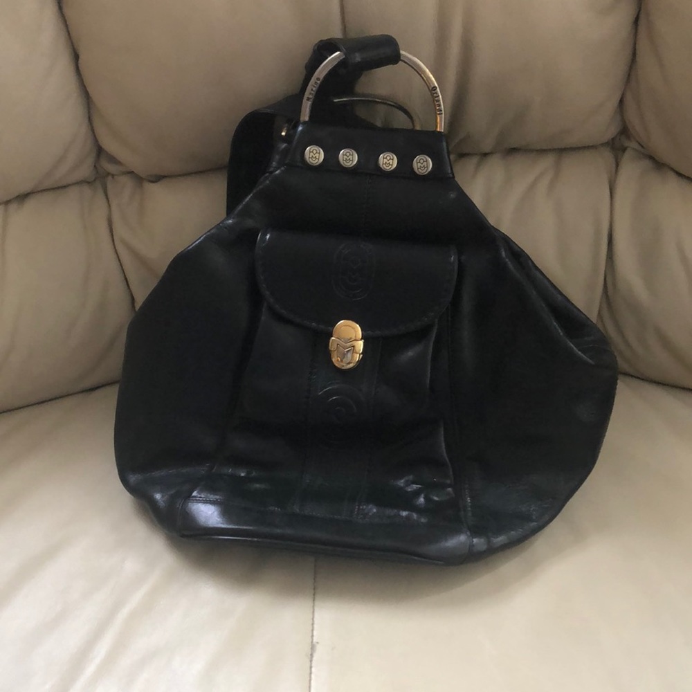 Marino Orlandi Italian Leather Sling Handbag